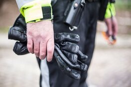 Politie lost waarschuwingsschot bij aanhouding verdachte