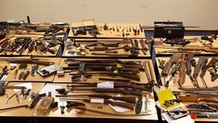 246 wapens ingeleverd  in de Week van de Veiligheid