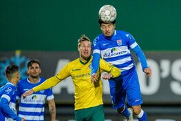 Fortuna Sittard en PEC Zwolle schieten weinig op met gelijkspel