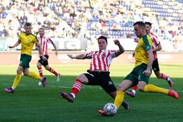 Fortuna Sittard deelt tik uit aan Sparta in degradatiestrijd