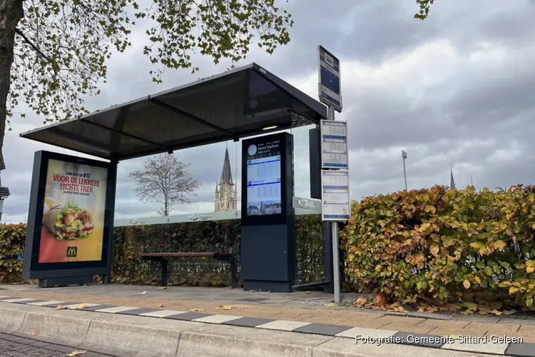 Nieuwe bushokjes in heel Sittard-Geleen