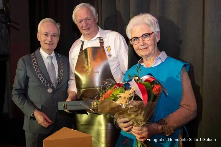 Koninklijke Onderscheiding voor Hub Sanders uit Holtum