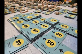 Start plaatsing wegwijzerbordjes Zuid-Limburgs Wandelnetwerk Knopen Lopen