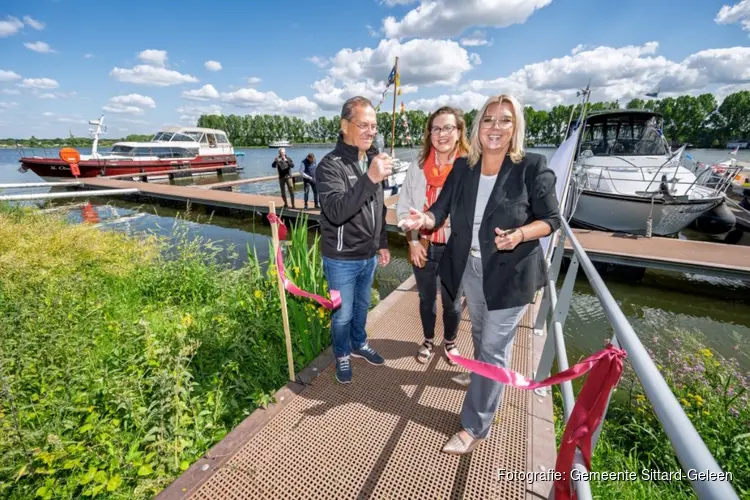 Sittard-Geleen opent eerste passantenhaven aan het Julianakanaal