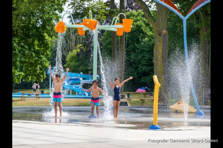 Buiten zwemmen in Sittard-Geleen